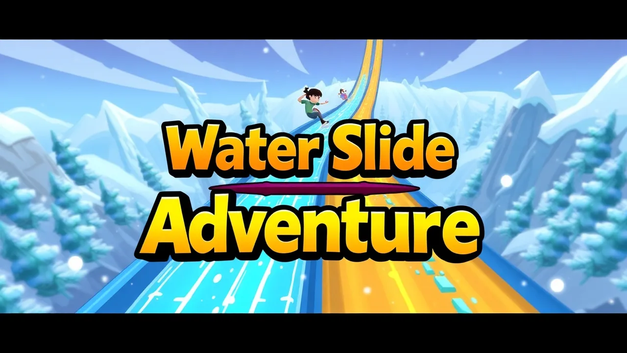 Deslizad y deslizad en la aventura con la aventura de deslizadizas de agua image