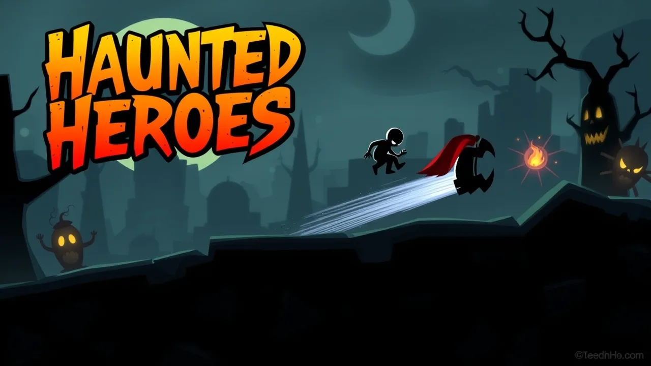 Haunted Heroes: iPad Racing Game Challenge image