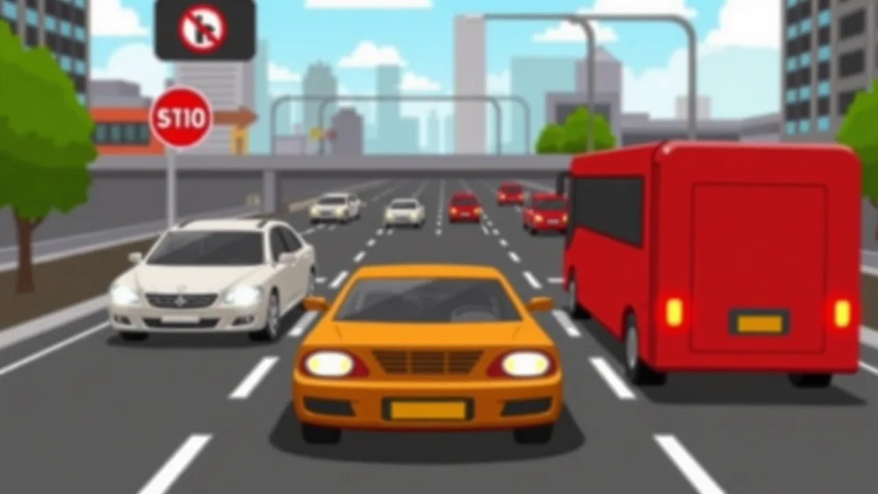 Escape Traffic Chaos in Traffic Escape Puzzle image