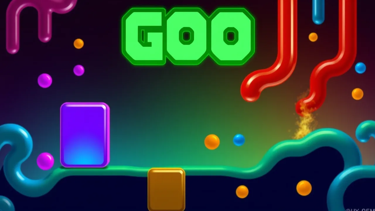 Color Boxes Of Goo: Brain Teasing Puzzle Game image