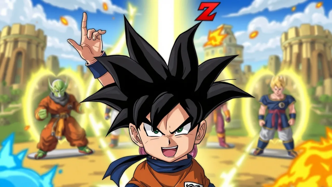 Unleashing Power in Dragon Ball Z Action Gameplay image