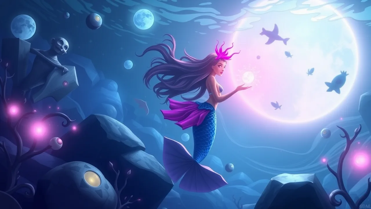Discover the Hidden Secrets in Mermaidcore Aesthetics Puzzle Game image