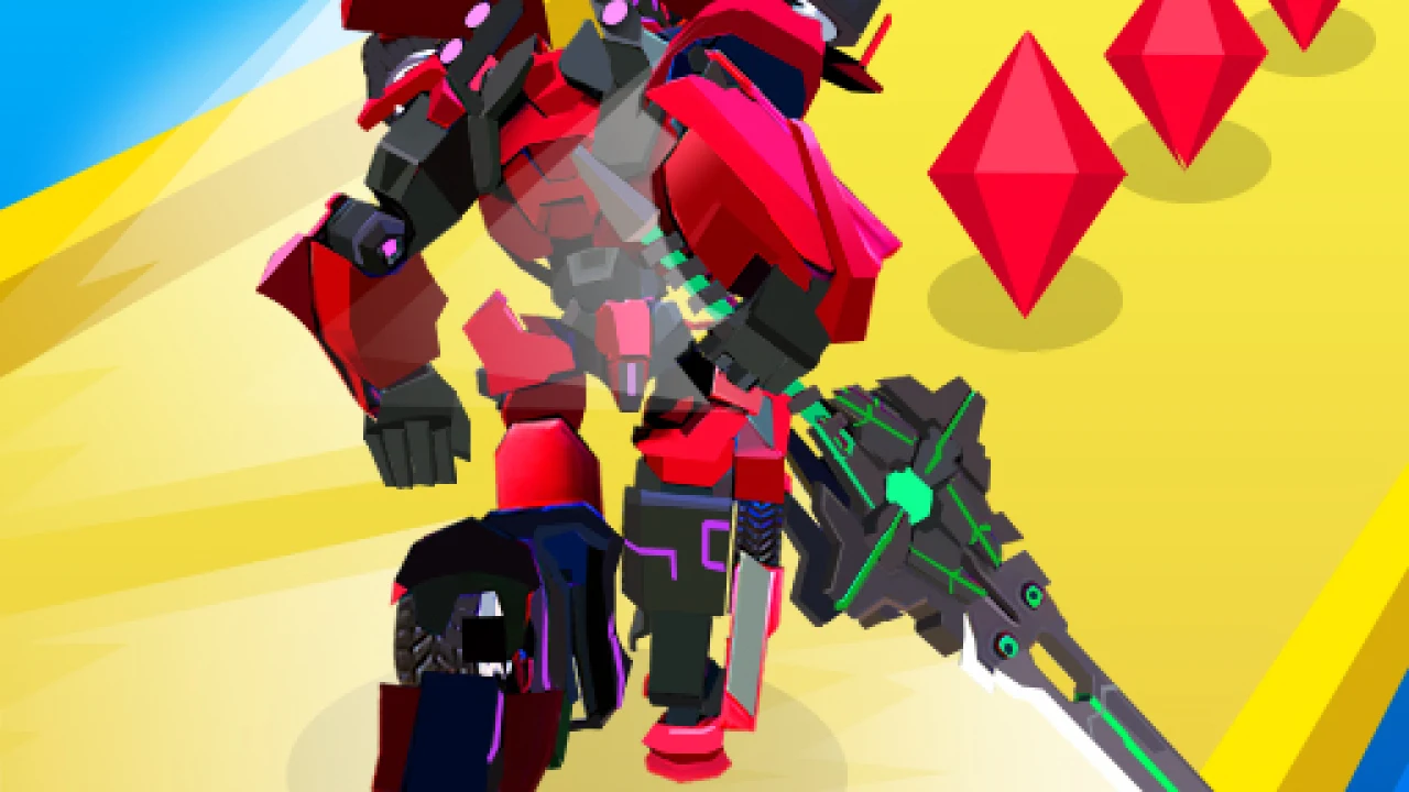 Robot Runner Fight: Turbocharged Battle image