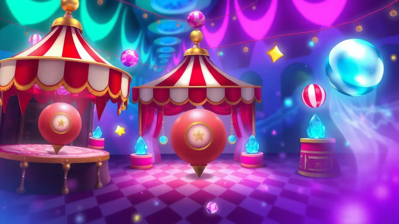 Escape the Digital Circus in Crystal Crush image