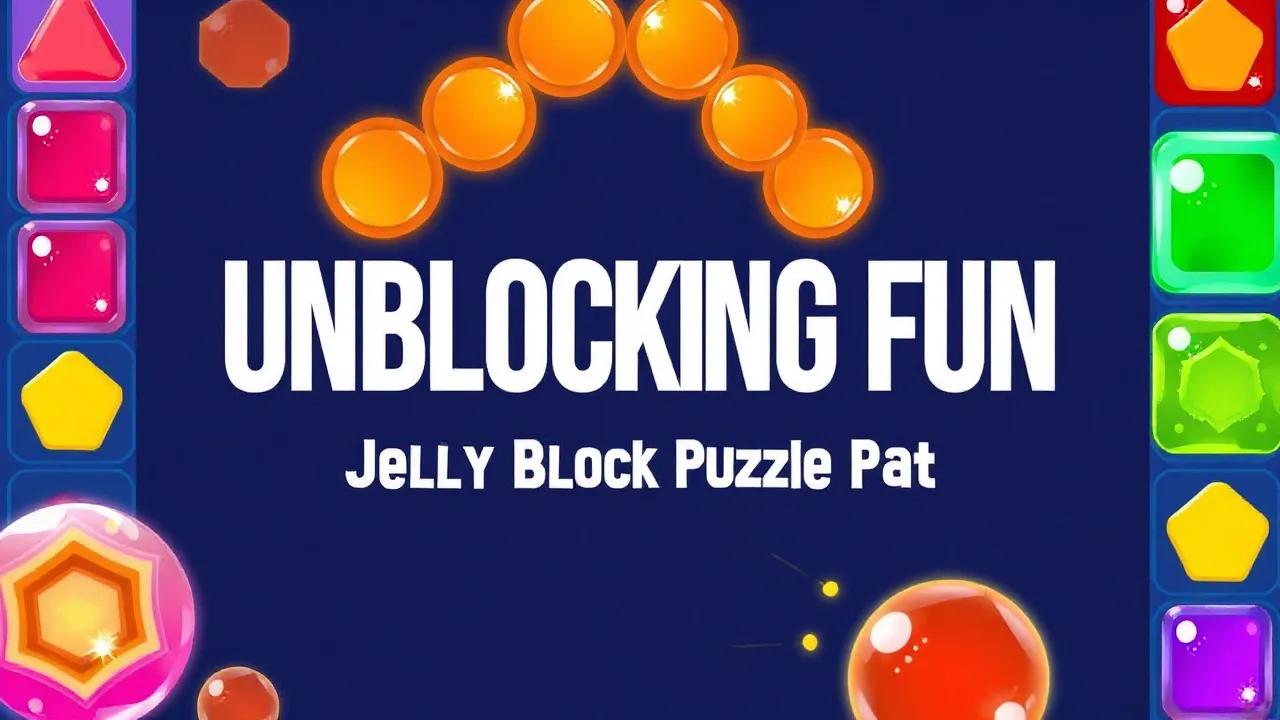 Desbloqueo de diversiones: Jelly Block Puzzle Puzzle Games image