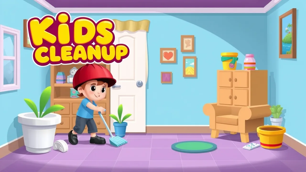 Clean Up the Fun with Kids House Cleanup image