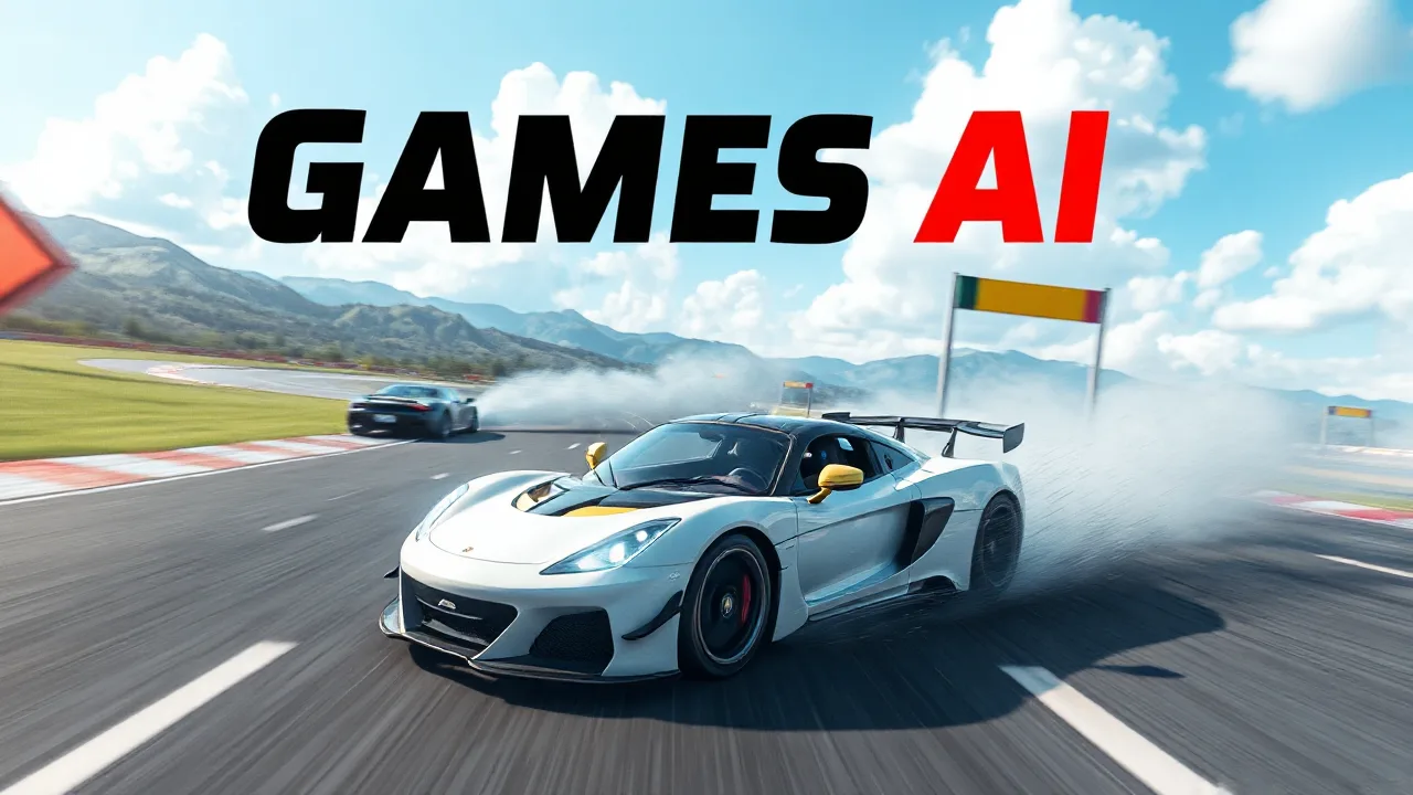 Experience the Thrill of Racing in Games Ai image