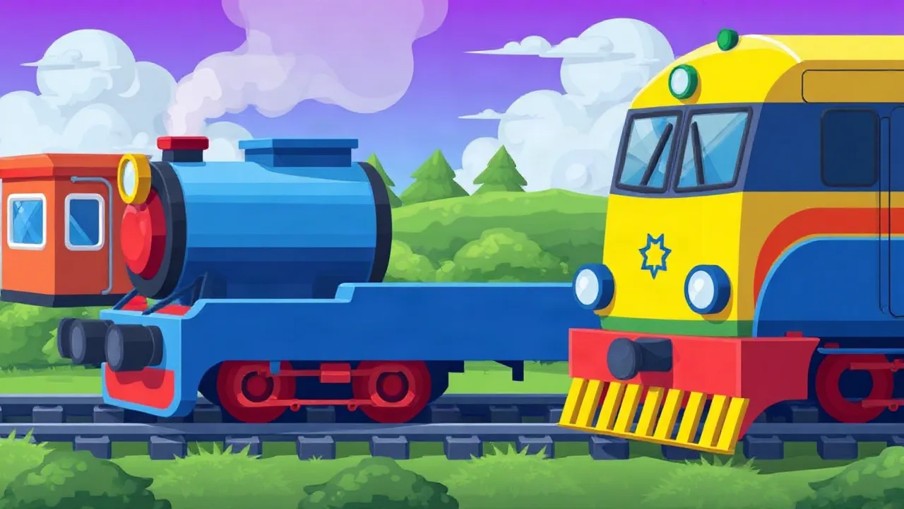 Challenging Puzzle Fun Awaits in Train image