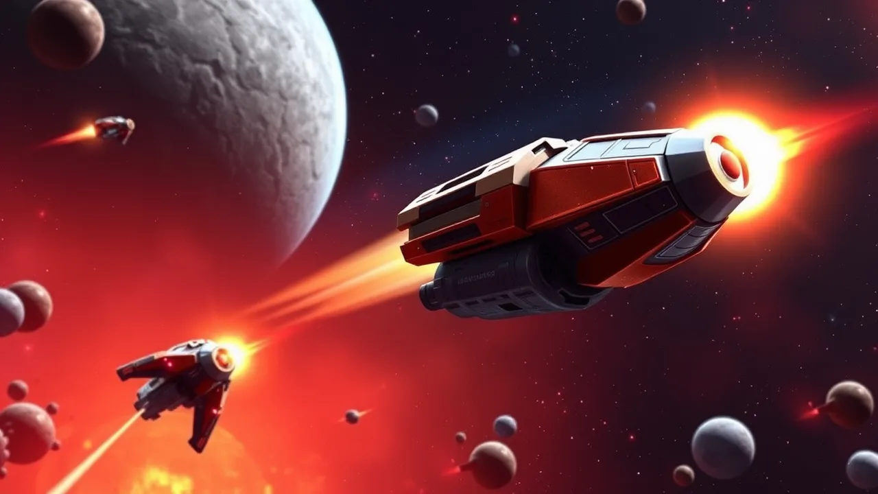 Survive in Space with Action in Space Survivor Shooting image