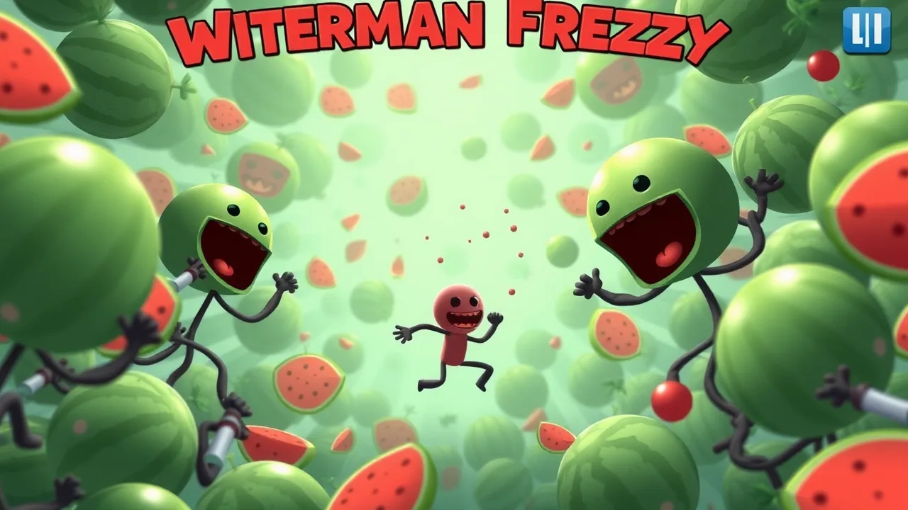 Watermelon Frenzy in StickMan Defense image