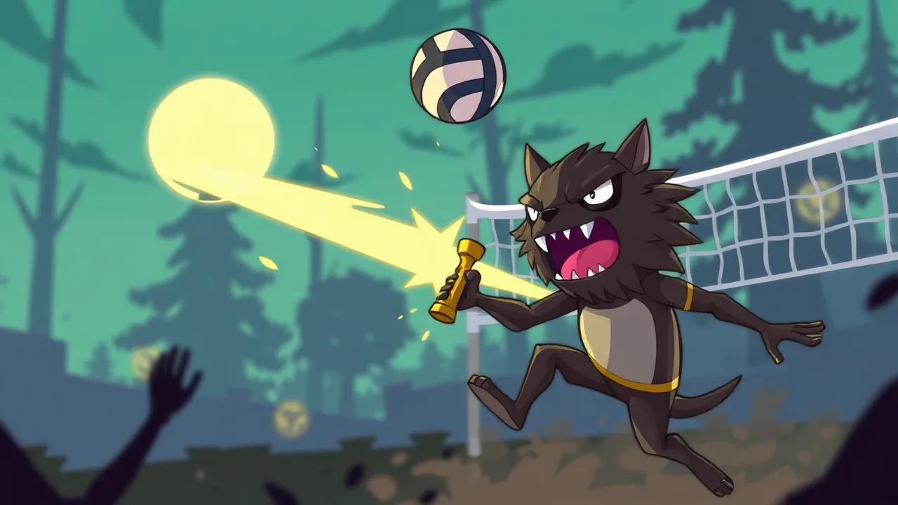 Volley Lama: Math Meets Mayhem in the Apocalypse image