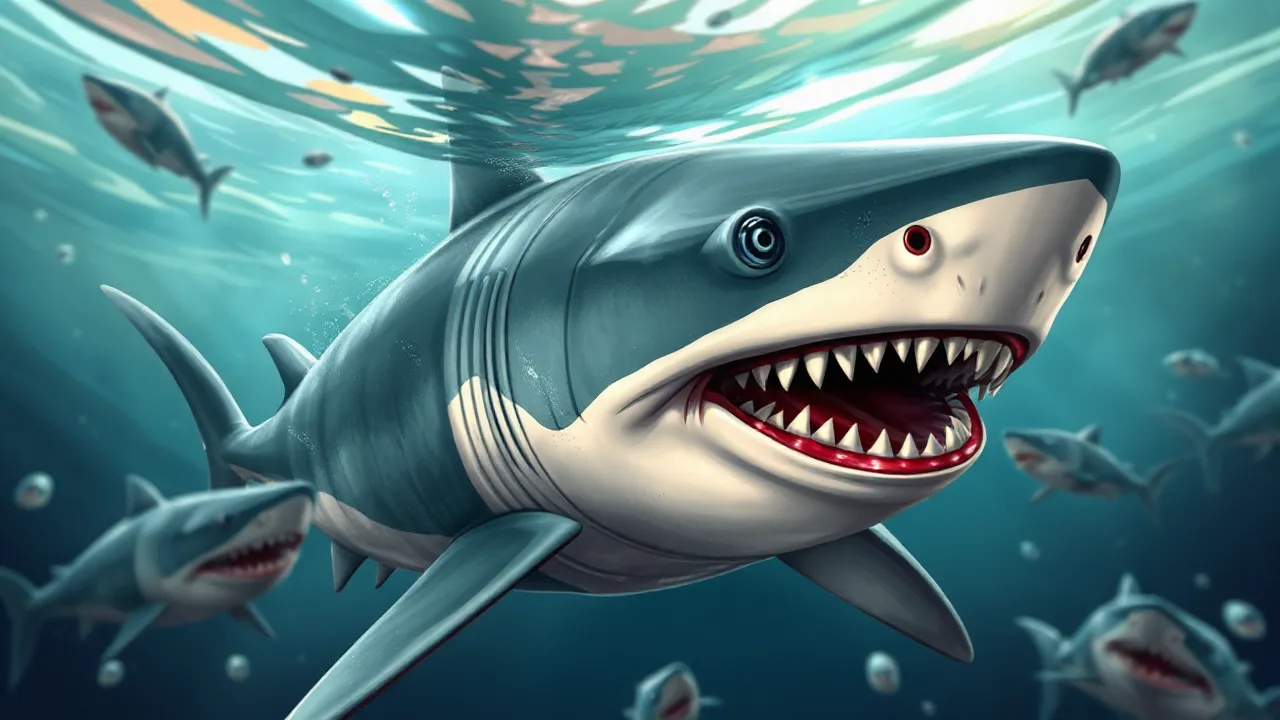 Mad Shark Fish: Apocalypse Fishing Frenzy image