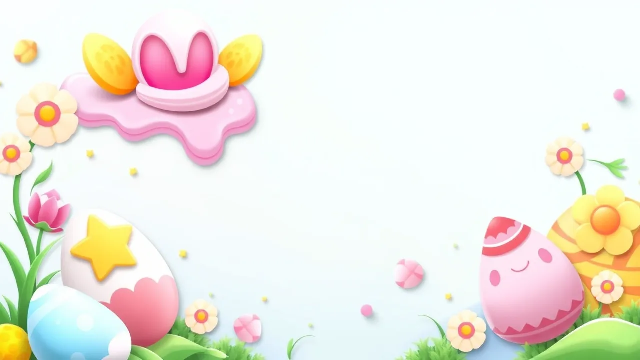 Delightful Easter Surprise: Princess Cake Sweet Desserts image