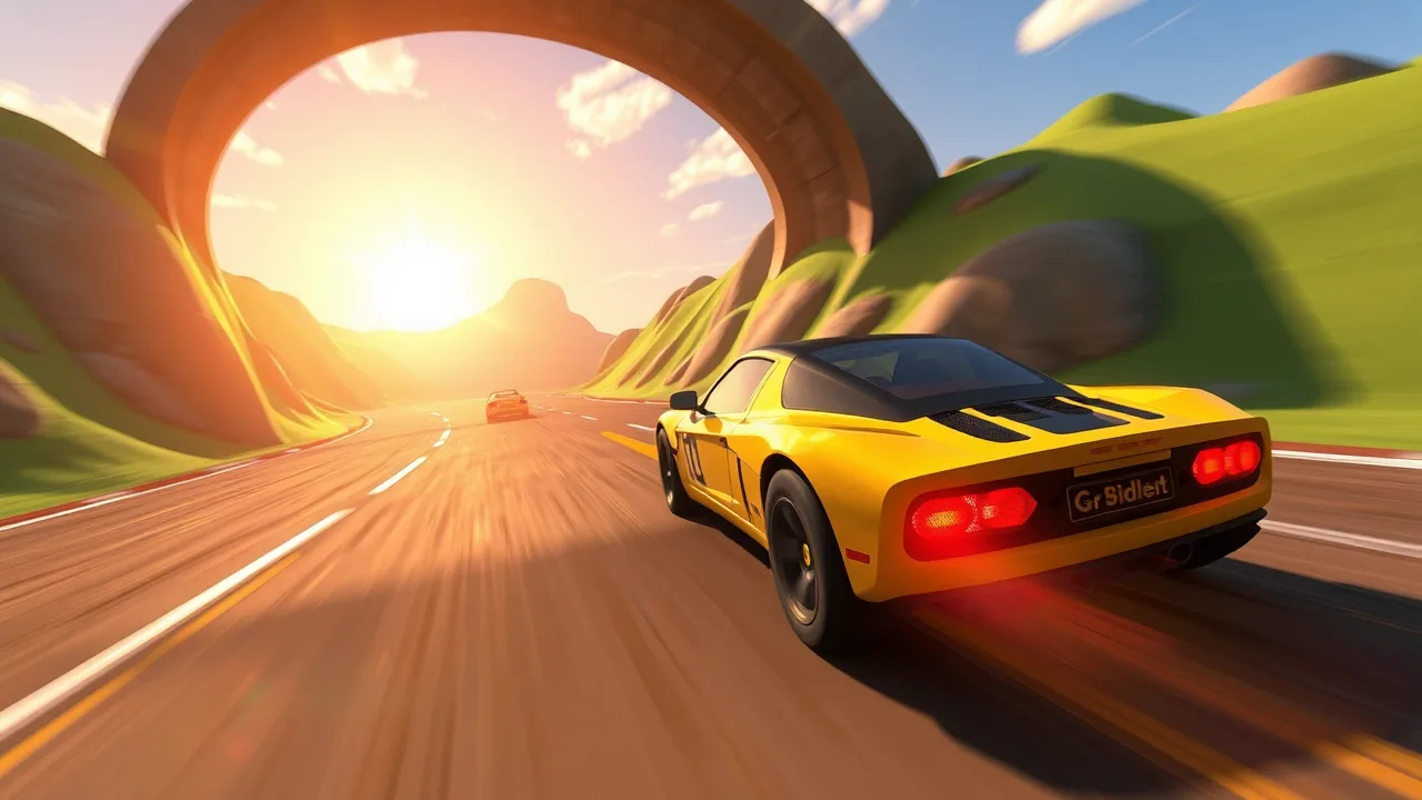Mastering Balance in Road Race 3d image