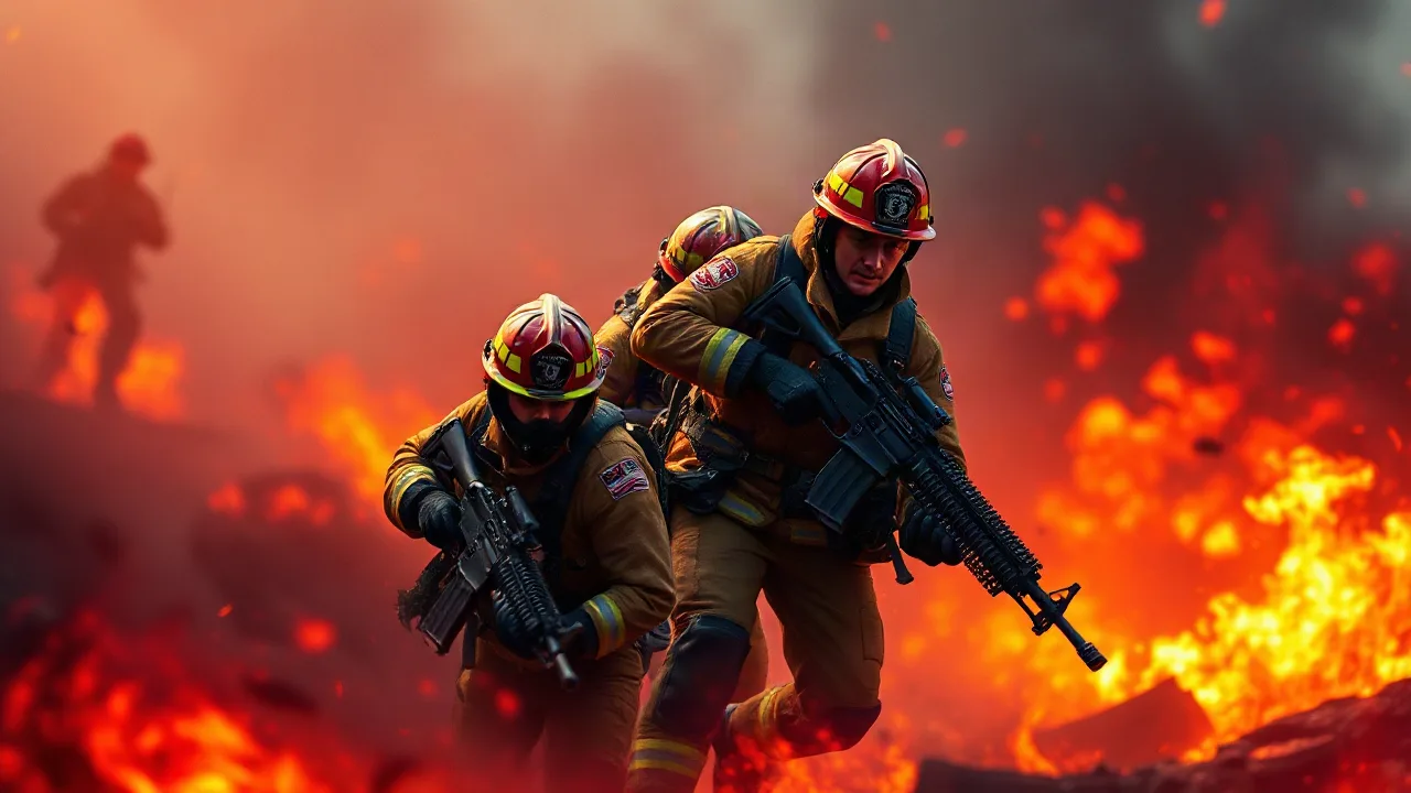 The Ultimate firefighters Shooting Challenge Awaits image