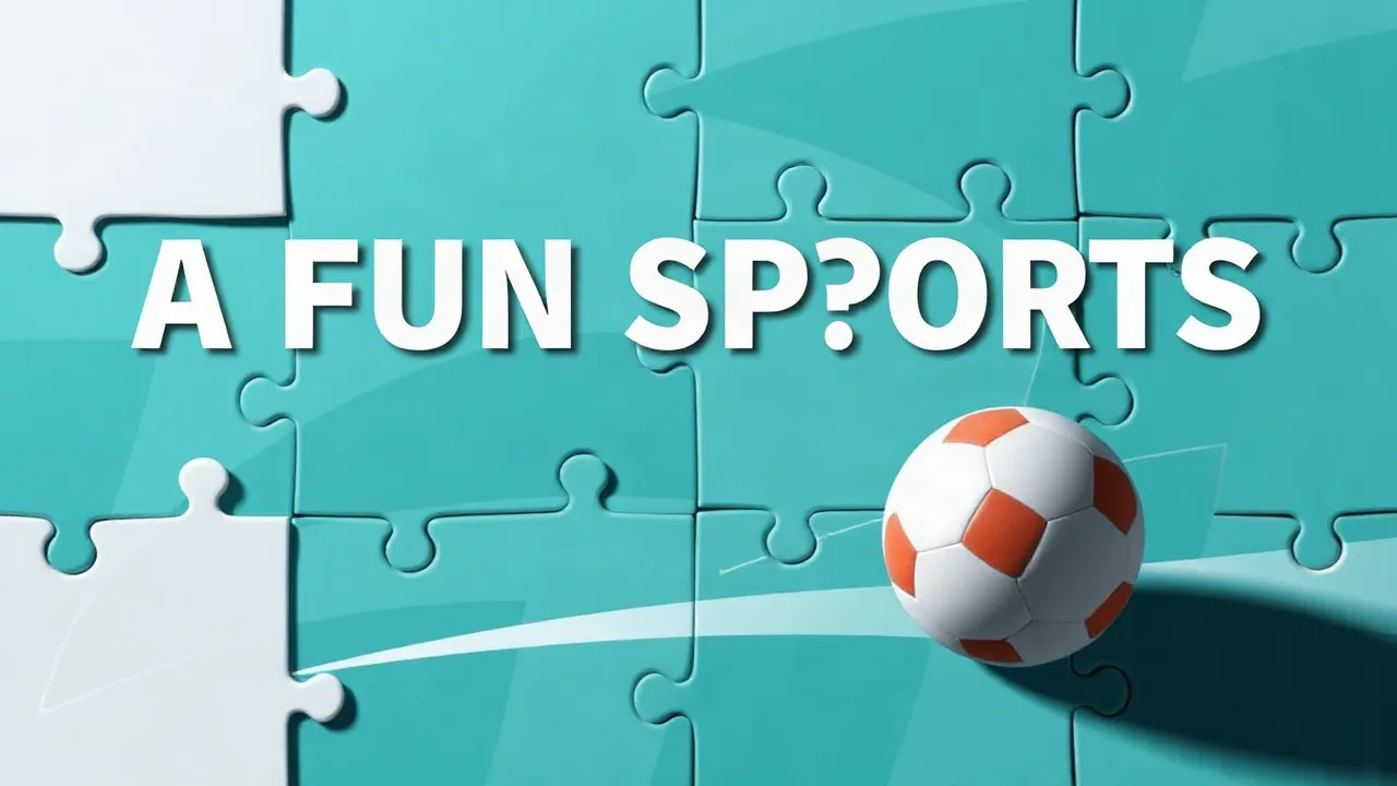 A Fun Sports Puzzle Challenge With Jigsaw image