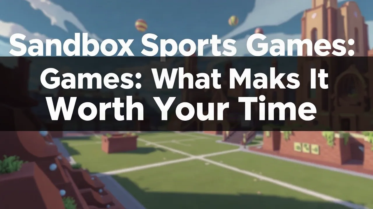 Juegos de Sandbox: Por Qué Merecen Tu Tiempo image