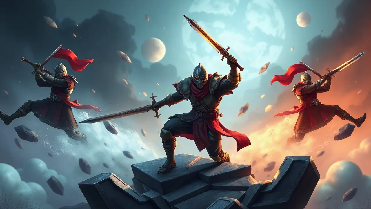 Master the Brain-Bending Challenges in Warrior Puzzle Games image