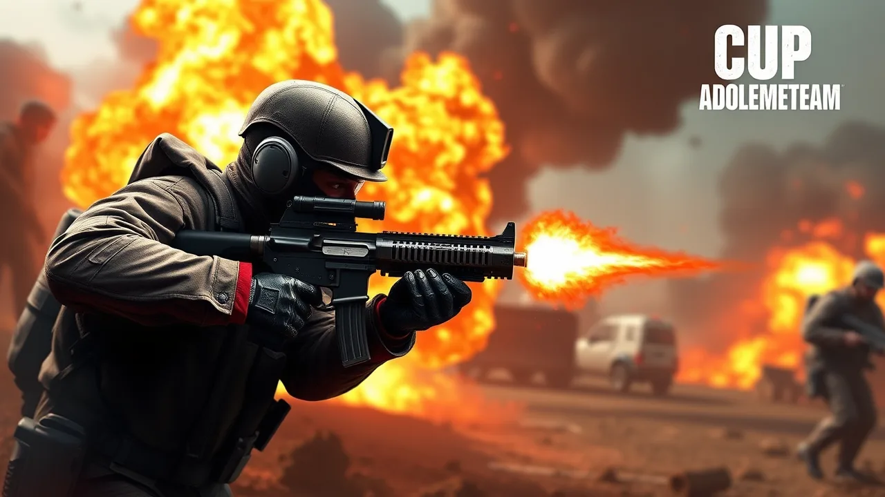 Experience the Thrill of Gun Up Weapon Shooter Online image