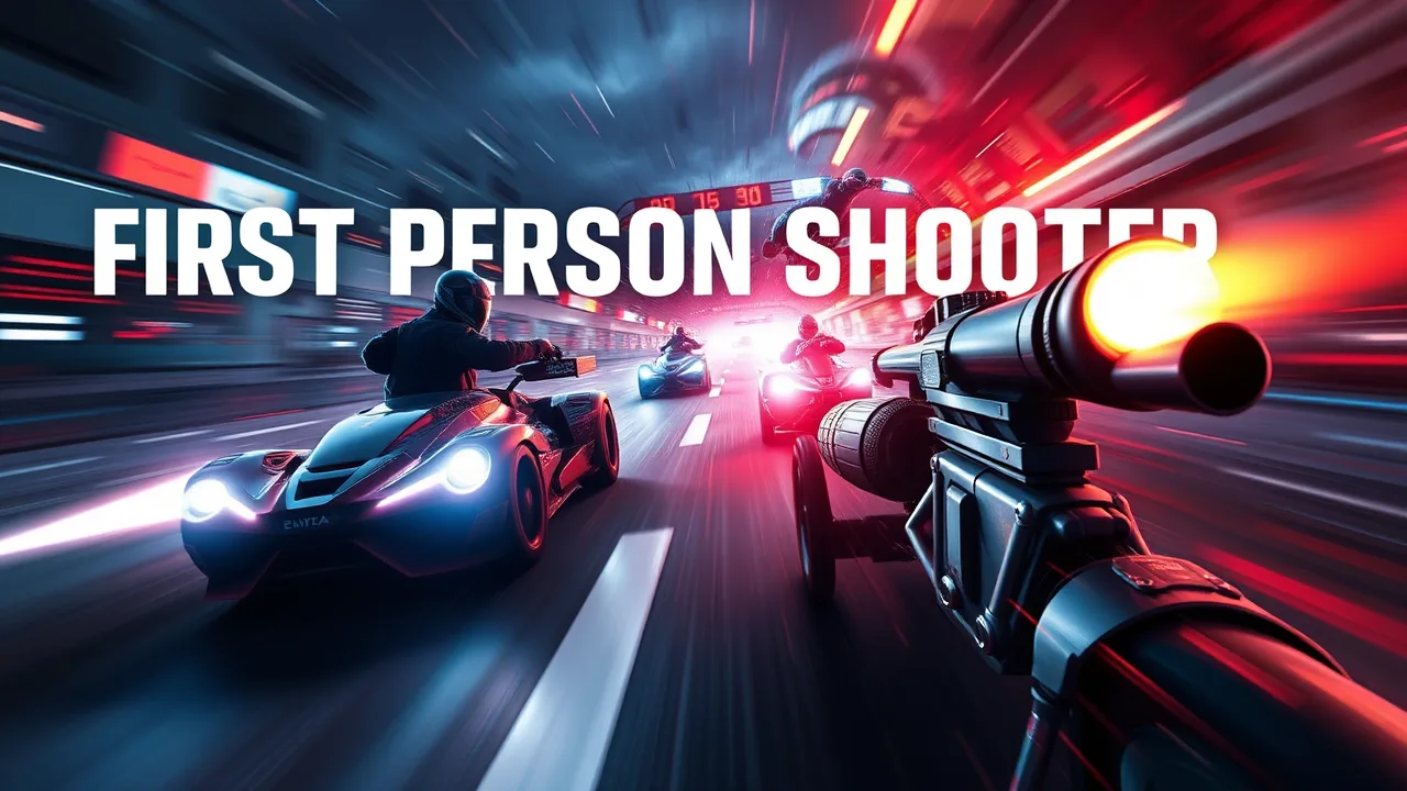 First Person Shooter: The Ultimate Racing Experience image