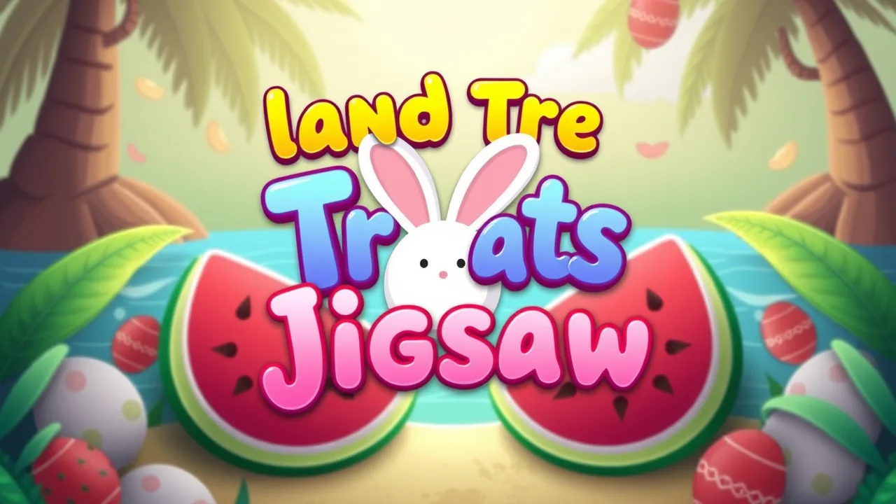 Island Treats Jigsaw: A Sweet Easter Puzzle Challenge image