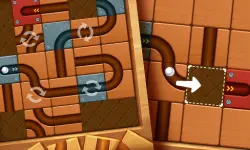 Roll the Ball: Sliding Block Rolling Puzzle image