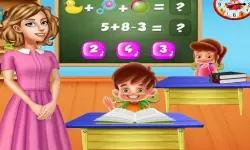 Kindergarten School Teacher Kids Learning Games image