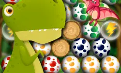 Egg Shooter Bubble Dinosaur image