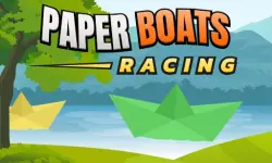 Paper Boats Racing image