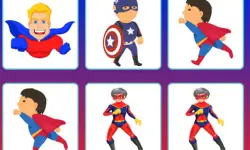 Super Heroes Memory image