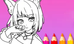 Anime Manga Coloring Book image