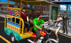 TukTuk Chingchi Rickshaw 3D image
