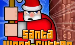 Santa Wood Cutter image