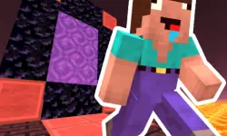 Noob Steve Nether image