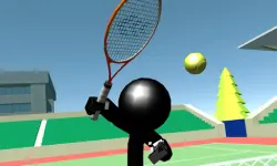 Stickman Tennis 3D image