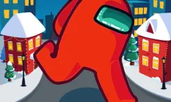 Among Us Christmas Run image