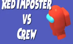 Red Impostor vs Crew HD image