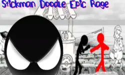 Stickman Doodle Epic Rage image