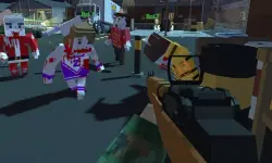 GunGame 24 Pixel blocky combat image