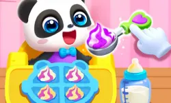 Baby Panda Boy Caring image