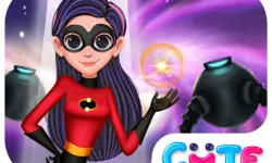 Superhero Violet Fashion Shoot image