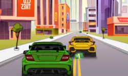 Car Traffic 2D image