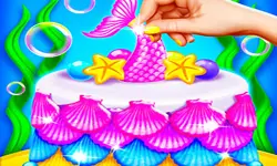 Mermaid Glitter Cake Maker image