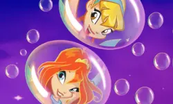 Draw Winx Bubble Path image