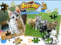 Jigsaw Puzzle Cats & Kitten image