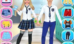 College Girl & Boy Makeover image