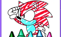 BTS Sonic Coloring Book image