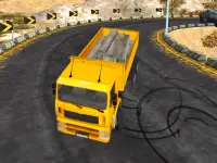 Long Trailer Truck Cargo Truck Simulator Game image