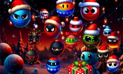 Christmas Rush : Red and Friend Balls image