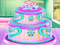Girl Chef Cooking Cake image